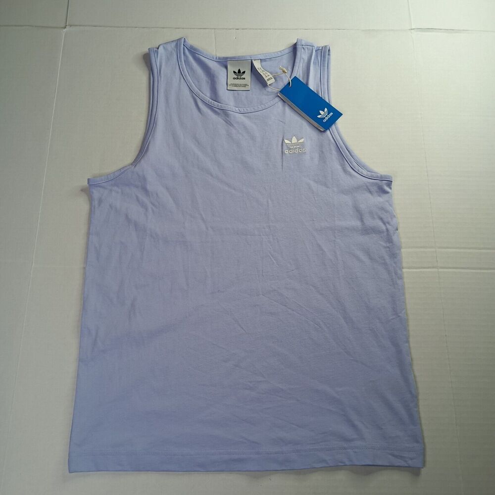 Adidas Originals Essentials Tank Top Men’s XS‎ Purple Athletic Sleeveless Shirt